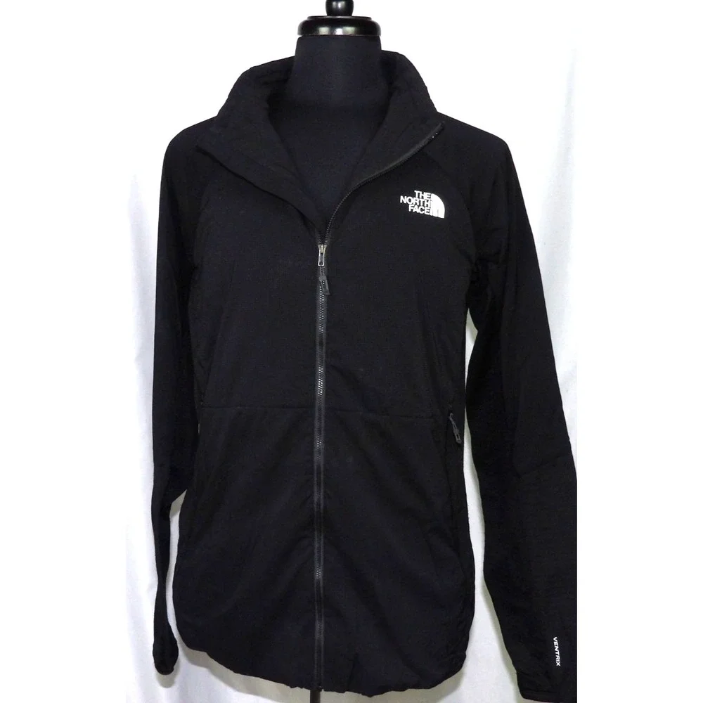 The North Face VENTRIX Black Zip-Up Knit Light Performance Jacket Men's XL